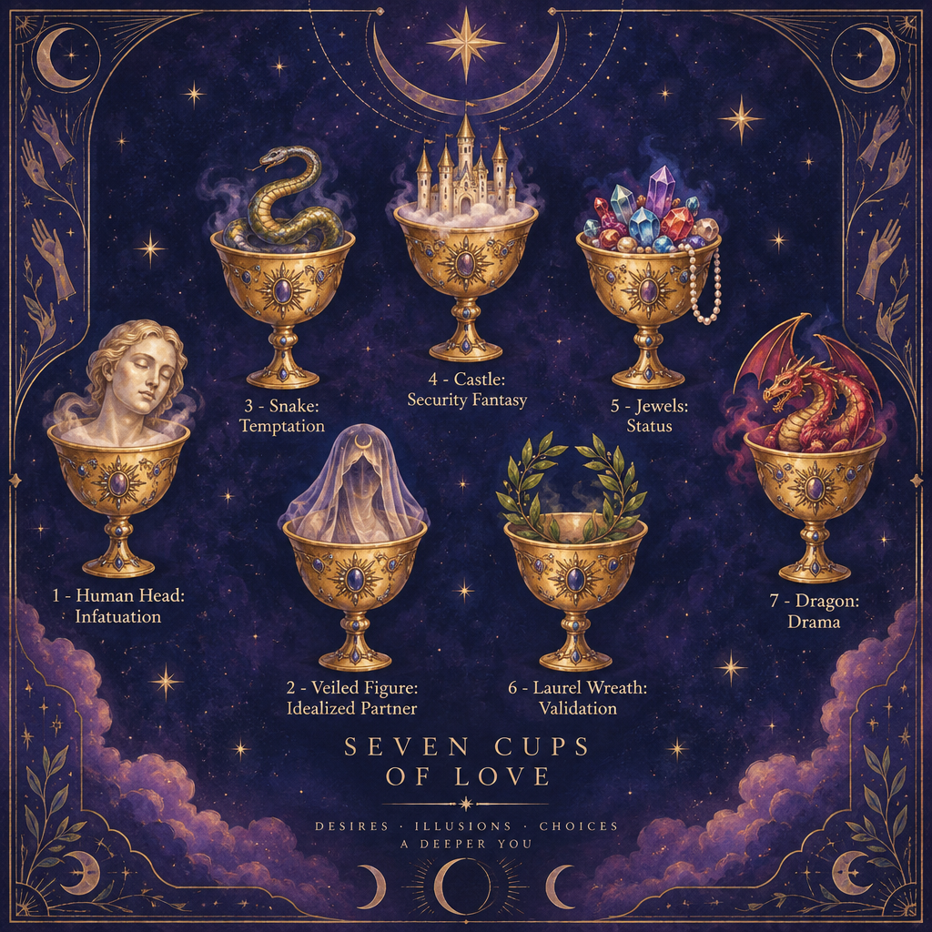Seven Cups Contents Chart