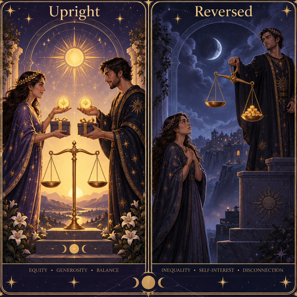 Upright vs Reversed Feelings Comparison