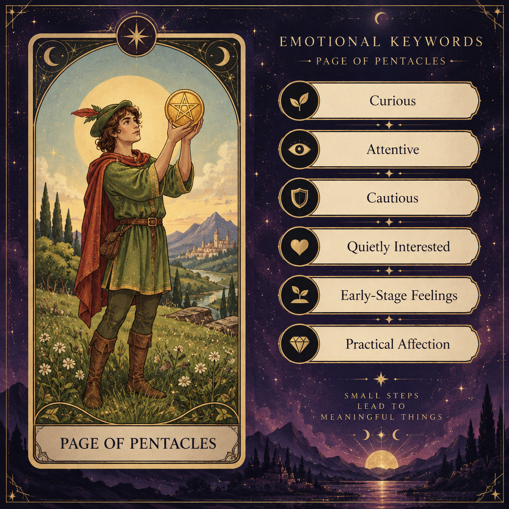 Page of Pentacles Feelings Reading Guide