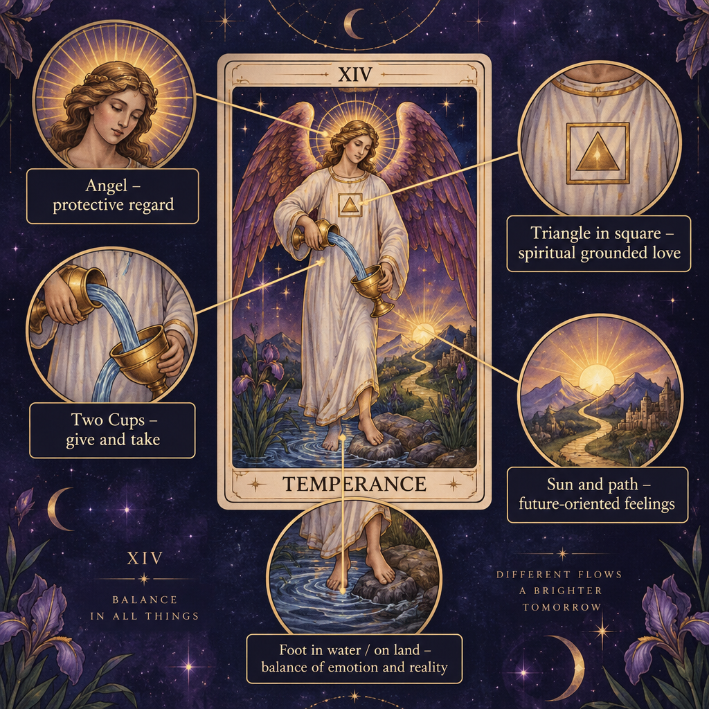 Temperance Card Symbolism for Feelings
