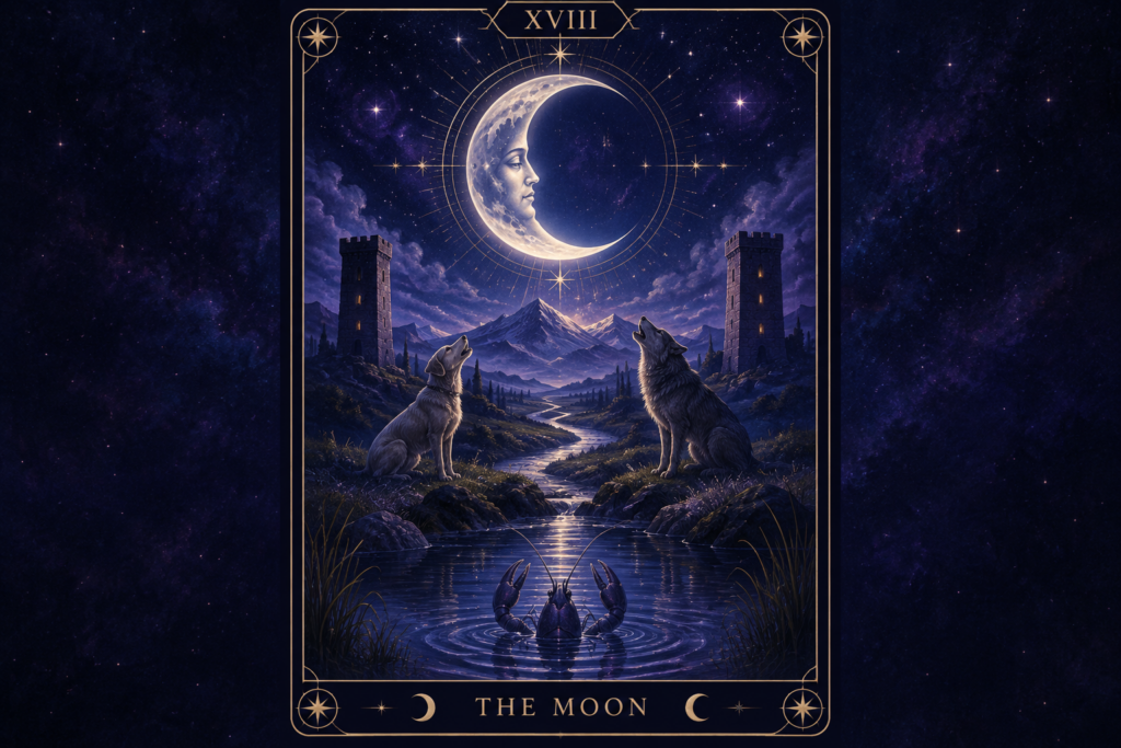 The Moon Tarot Card – Feelings Hero