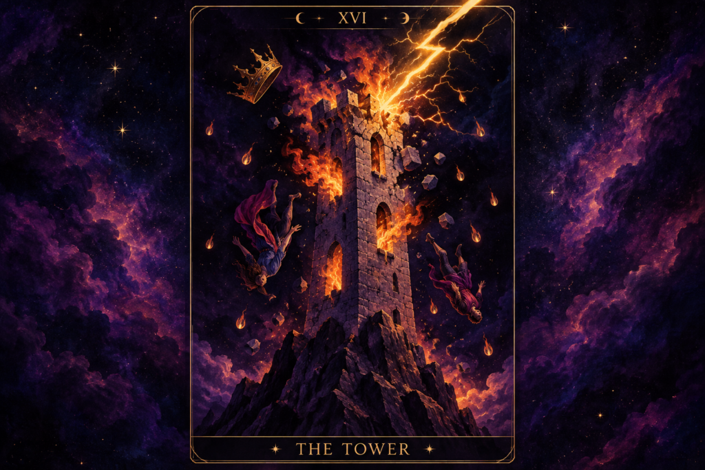 The Tower Tarot Card – Feelings Hero