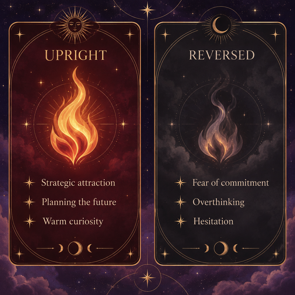 Two of Wands – Upright vs Reversed Feelings