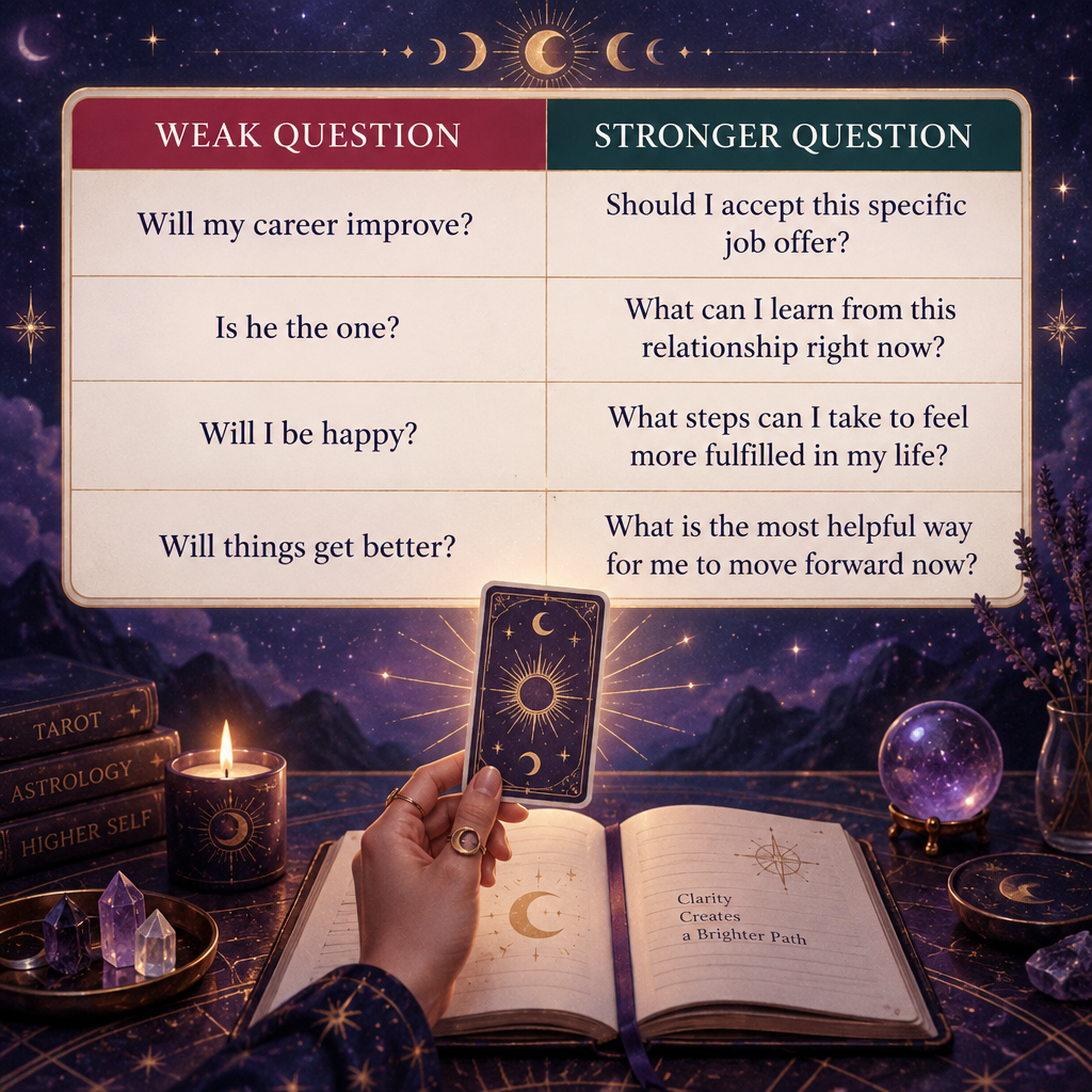 How to Ask a Career Tarot Question